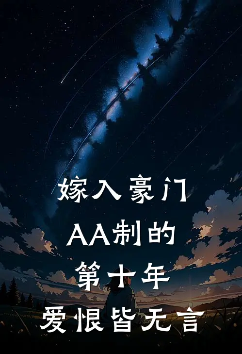 嫁入豪门AA制的第十年，爱恨皆无言