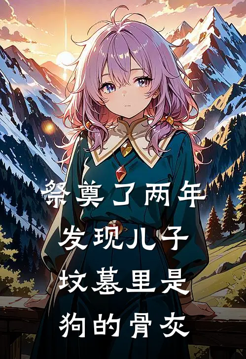 祭奠了两年，发现儿子坟墓里是狗的骨灰